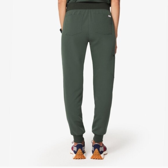 Figs Moss Green Zamora Joggers XS - Picture 2 of 6